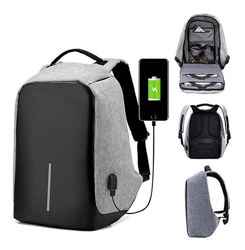 COMBO 2x1 - Bolso Antirrobo Grande + Audífonos F9