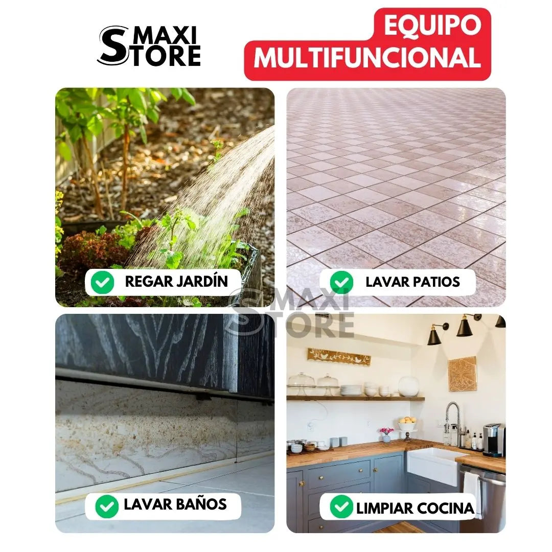 COMBO Hidrolavadora Inalámbrica 48v + Aspiradora Inalámbrica Maxi Store