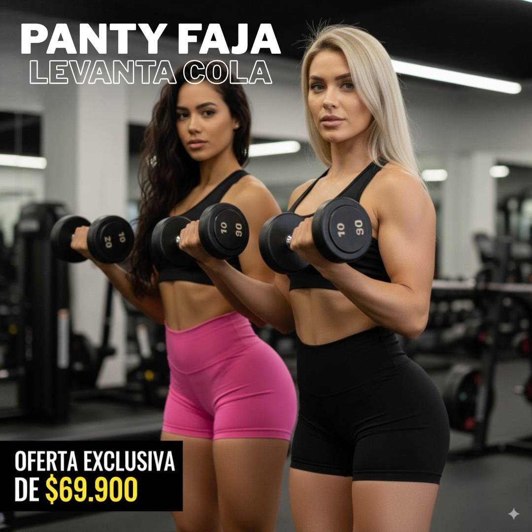 PANTY LEVANTA COLA - MOLDEADORA CON FAJA