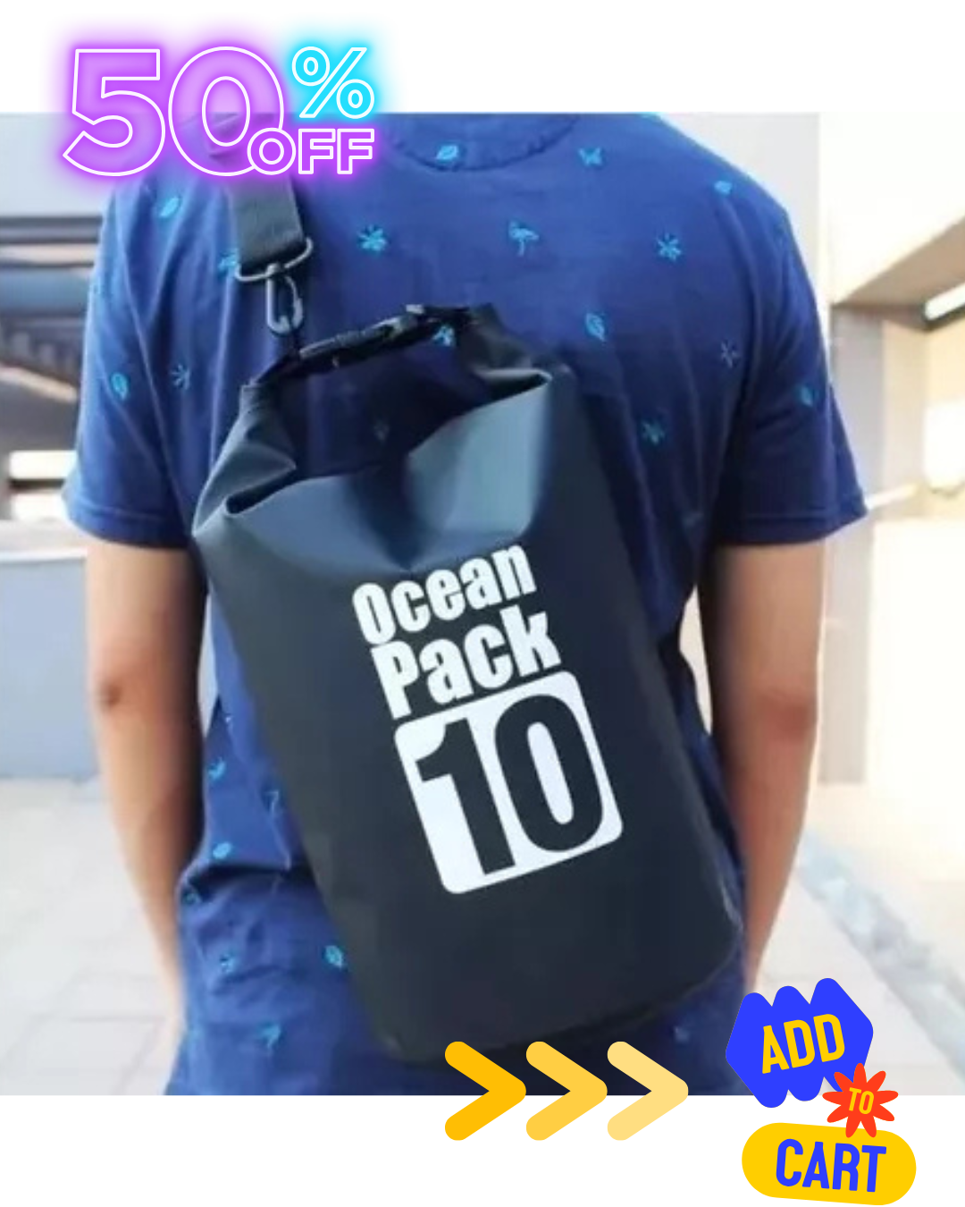 Bolso Impermeable Para Piscina- OCEAN Pack - 10 L