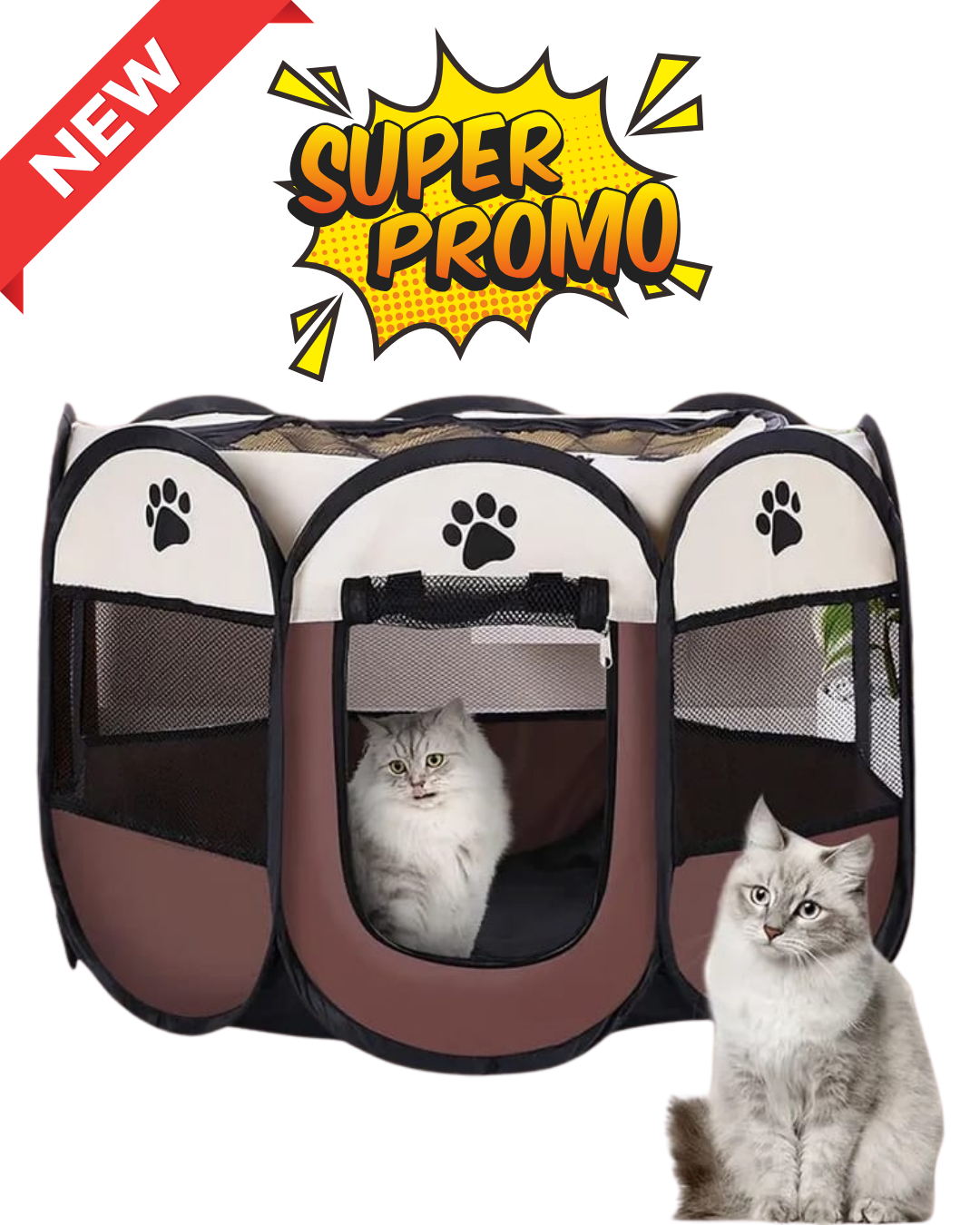 Corral para mascotas - Gatos y Perros