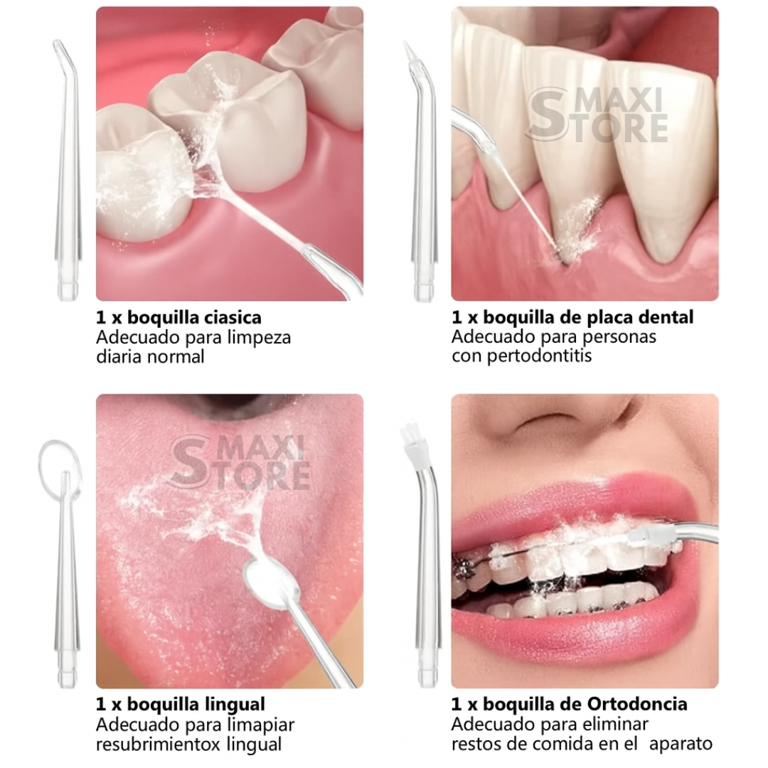 Limpiador Oral + Kit Boquillas Gratis
