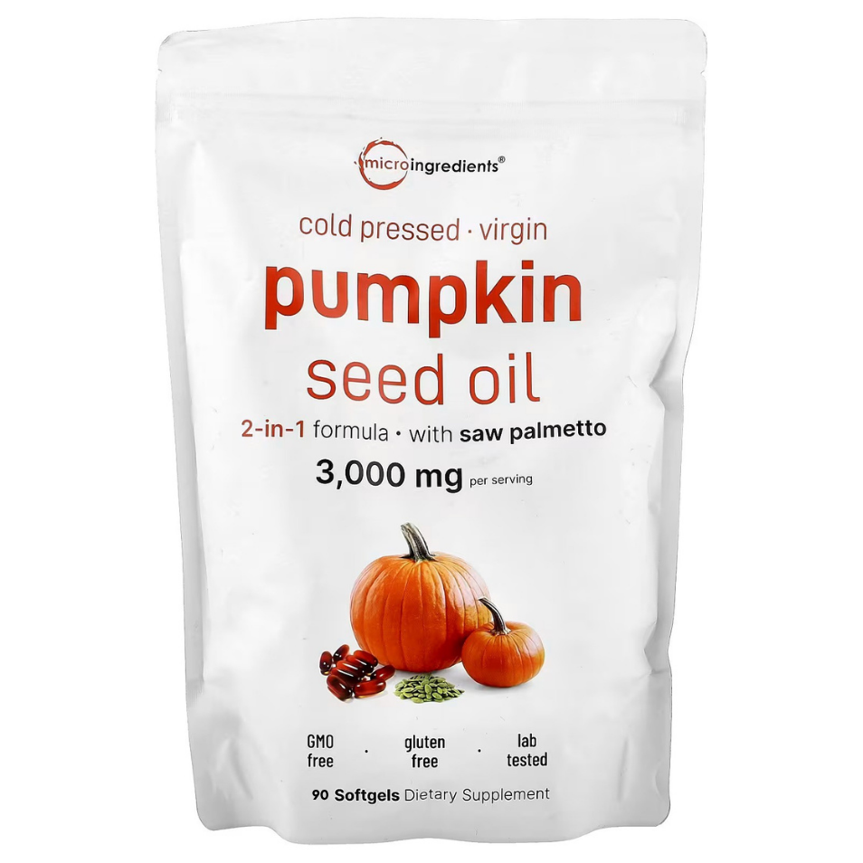 Aceite de Semilla de Calabaza con Saw Palmetto | Fórmula Natural 3000 mg Maxi Store