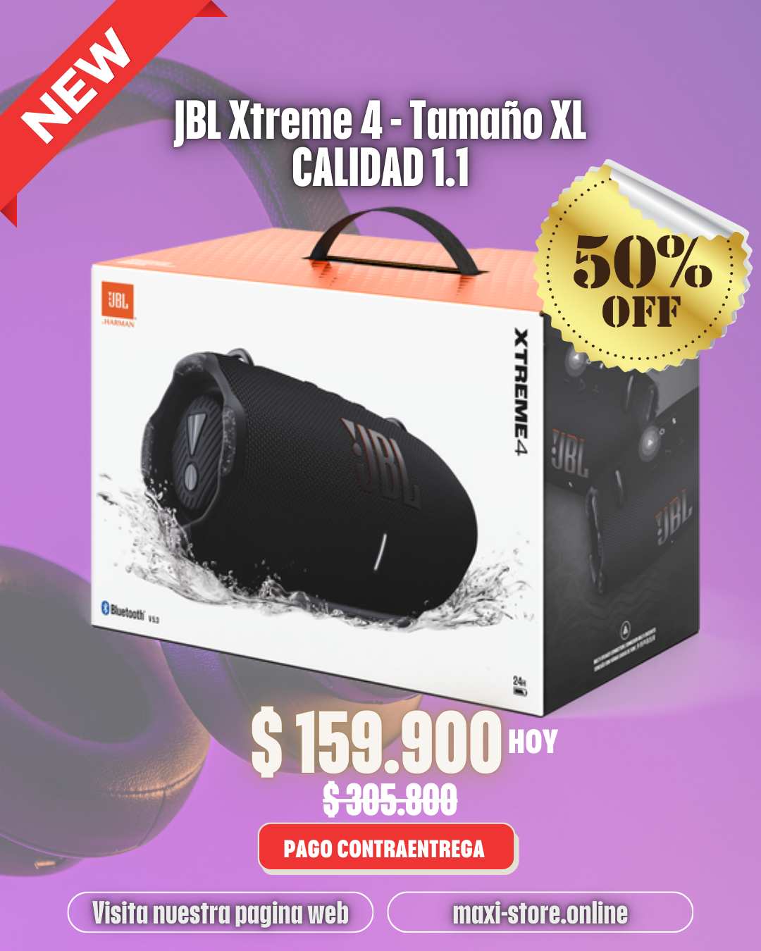 JBL Xtreme 4 - Tamaño XL