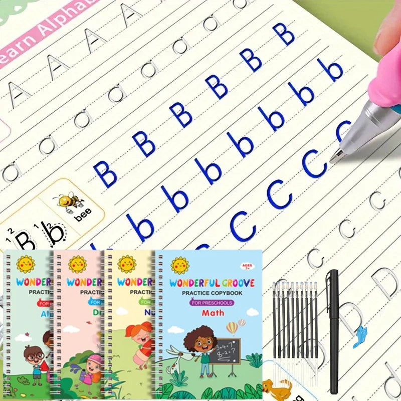 Cuadernos Mágicos Reutilizables X4