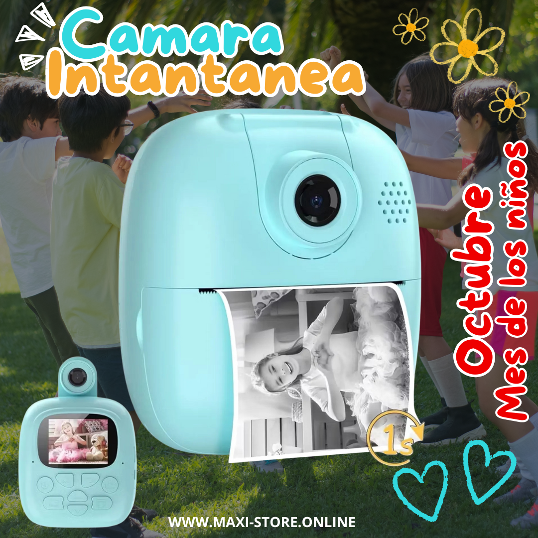 Camara Instantanea para niños Maxi Store