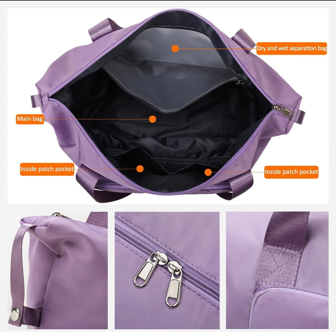 Bolso Expandible Grande Deportivo