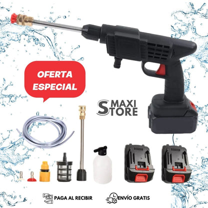 Hidrolavadora Inalámbrica 48v + 2 Baterias y Estuche GRATIS!
