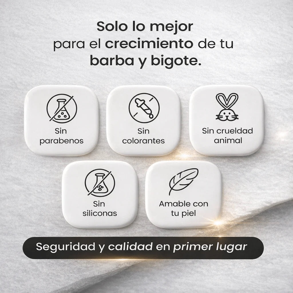 Balsamo para crecimiento de barba ultra potente con minoxidil 20% | 100 ml