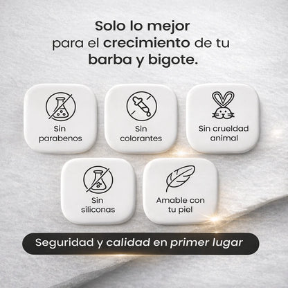 Balsamo para crecimiento de barba ultra potente con minoxidil 20% | 100 ml