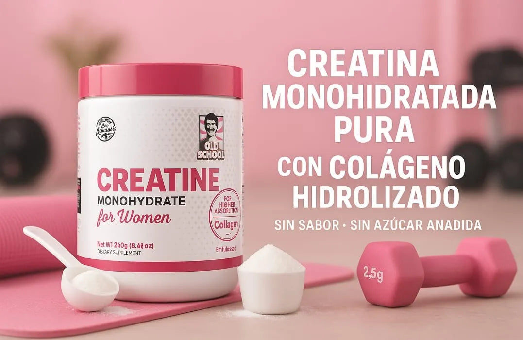 Creatina Monohidratada + BCAA + Colágeno