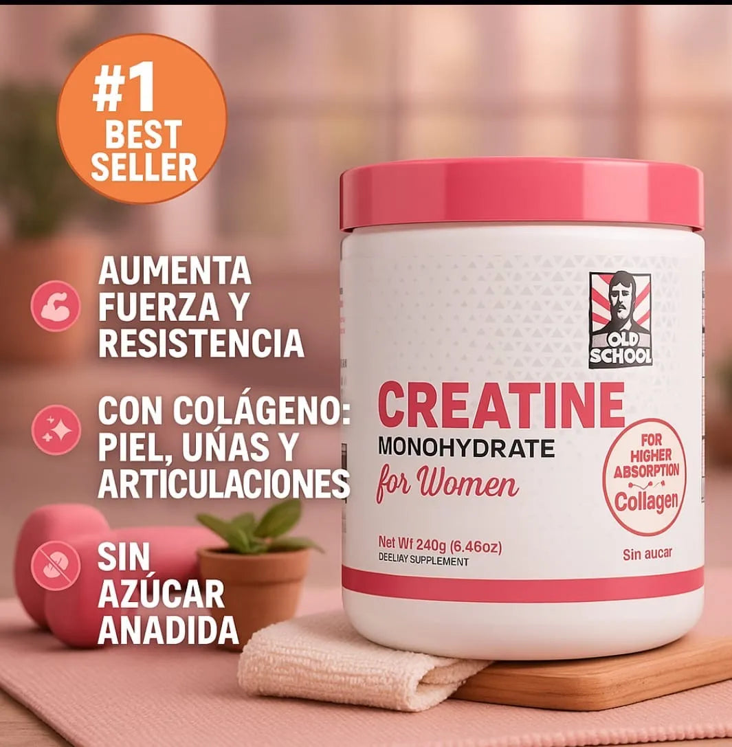 Creatina Monohidratada + BCAA + Colágeno