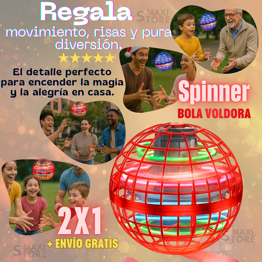 COMBO Spinner Pelota Voladora - 2x1