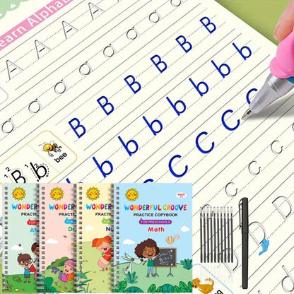 Cuadernos Mágicos Reutilizables X4